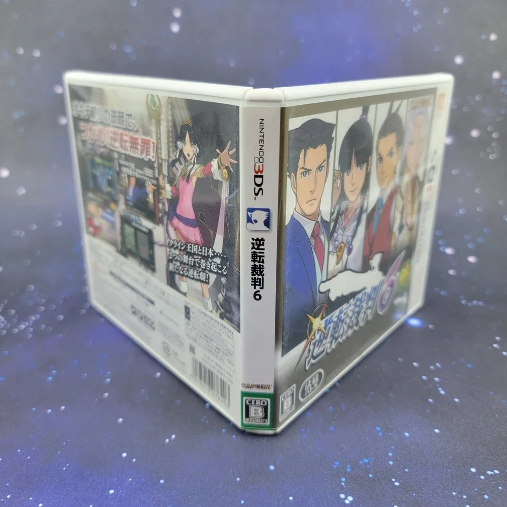 Phoenix Wright Ace Attorney 6 (Nintendo 3DS) Japanese Video Game 1716